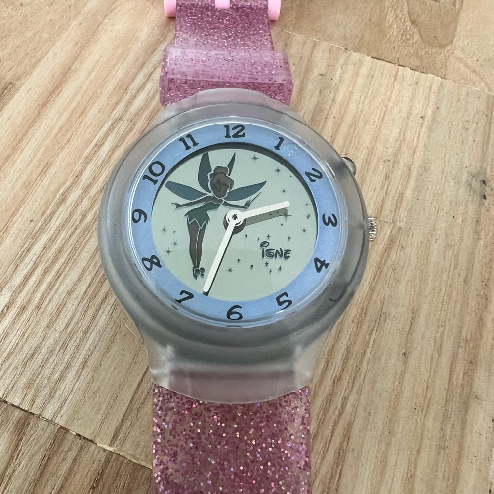 Rare Disney SII marketing Seiko tinker bell animated watch NEW BATTERY